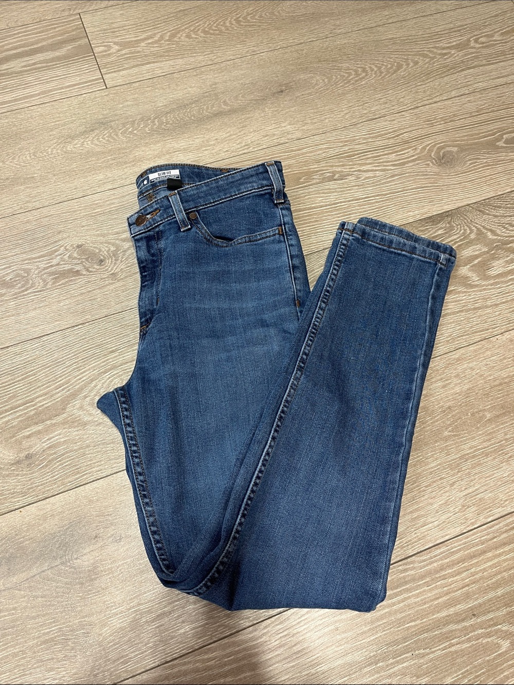 Carhartt Women's Straight Leg Jeans - Dark Blue